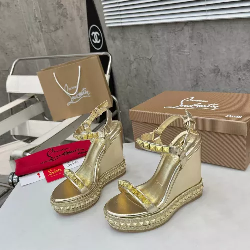 Replica Christian Louboutin Sandal For Women #1292499, $98.00 USD, [ITEM#1292499], Replica Christian Louboutin Sandal outlet from China