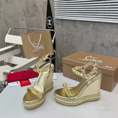 Replica Christian Louboutin Sandal For Women #1292499 $98.00 USD for Wholesale