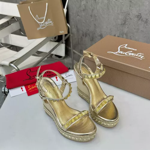 Replica Christian Louboutin Sandal For Women #1292499 $98.00 USD for Wholesale