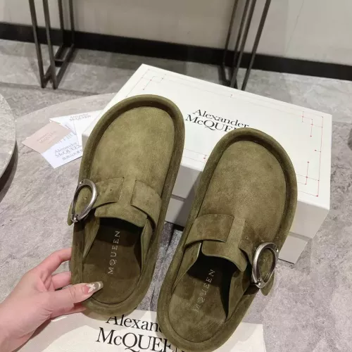 Replica Alexander McQueen Slippers For Women #1292591 $115.00 USD for Wholesale