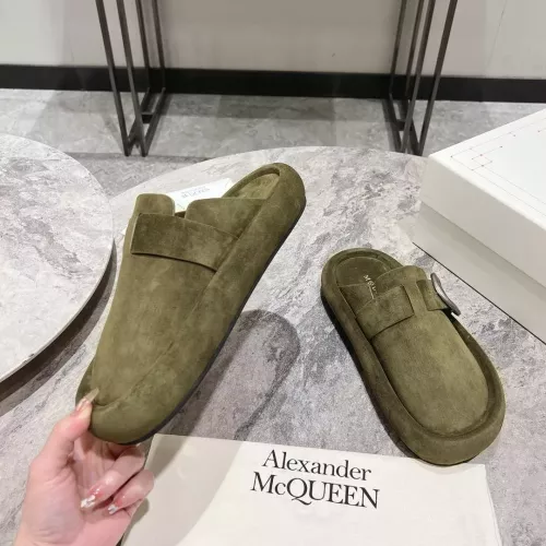 Replica Alexander McQueen Slippers For Men #1292592 $115.00 USD for Wholesale