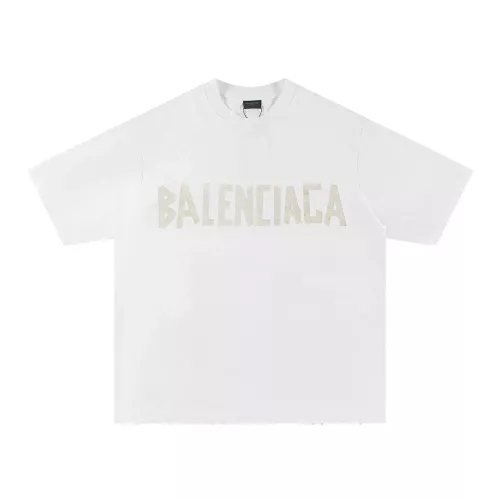 Replica Balenciaga T-Shirts Short Sleeved For Unisex #1292877, $45.00 USD, [ITEM#1292877], Replica Balenciaga T-Shirts outlet from China