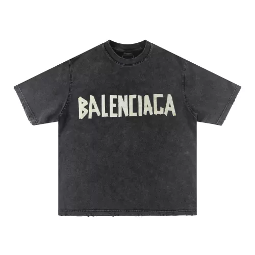 Replica Balenciaga T-Shirts Short Sleeved For Unisex #1292878, $45.00 USD, [ITEM#1292878], Replica Balenciaga T-Shirts outlet from China