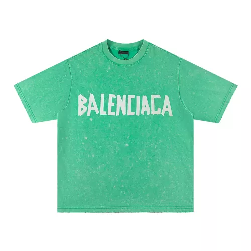 Replica Balenciaga T-Shirts Short Sleeved For Unisex #1292879, $45.00 USD, [ITEM#1292879], Replica Balenciaga T-Shirts outlet from China