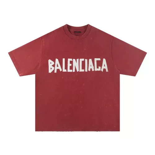 Replica Balenciaga T-Shirts Short Sleeved For Unisex #1292881, $45.00 USD, [ITEM#1292881], Replica Balenciaga T-Shirts outlet from China