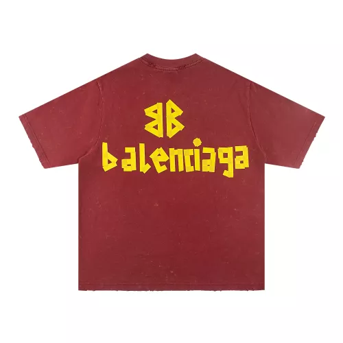 Replica Balenciaga T-Shirts Short Sleeved For Unisex #1292881 $45.00 USD for Wholesale