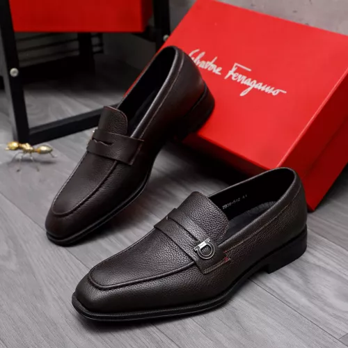 Replica Salvatore Ferragamo Leather Shoes For Men #1293091, $85.00 USD, [ITEM#1293091], Replica Salvatore Ferragamo Leather Shoes outlet from China