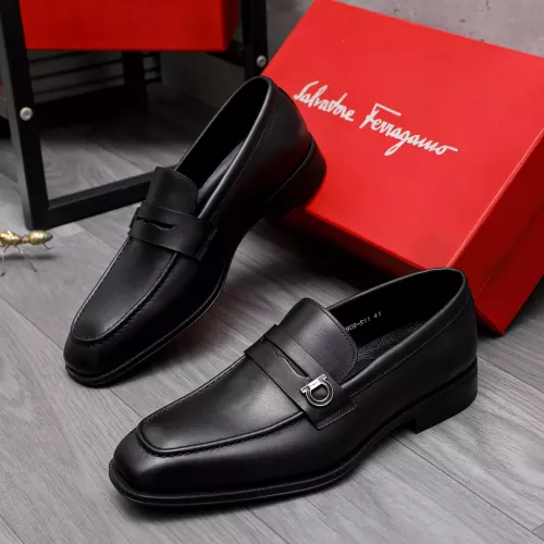 Replica Salvatore Ferragamo Leather Shoes For Men #1293093, $85.00 USD, [ITEM#1293093], Replica Salvatore Ferragamo Leather Shoes outlet from China