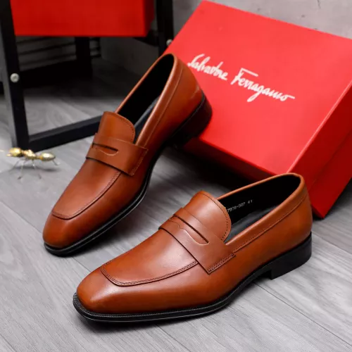 Replica Salvatore Ferragamo Leather Shoes For Men #1293114, $85.00 USD, [ITEM#1293114], Replica Salvatore Ferragamo Leather Shoes outlet from China