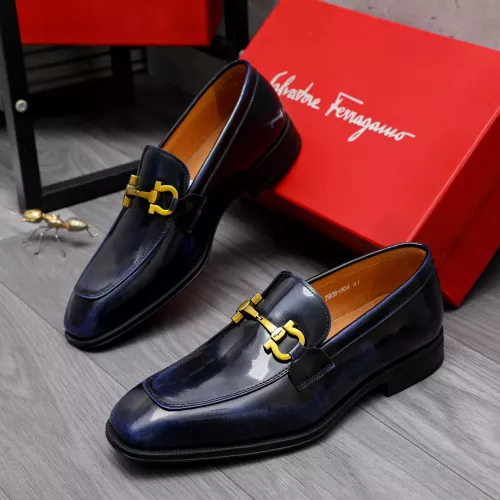 Replica Salvatore Ferragamo Leather Shoes For Men #1293139, $85.00 USD, [ITEM#1293139], Replica Salvatore Ferragamo Leather Shoes outlet from China