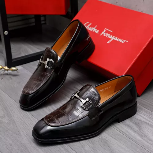 Salvatore Ferragamo Leather Shoes For Men #1293140