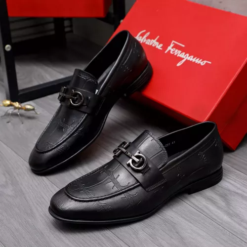 Replica Salvatore Ferragamo Leather Shoes For Men #1293146, $85.00 USD, [ITEM#1293146], Replica Salvatore Ferragamo Leather Shoes outlet from China