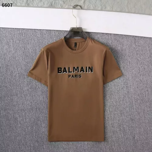 Replica Balmain T-Shirts Short Sleeved For Men #1293336, $32.00 USD, [ITEM#1293336], Replica Balmain T-Shirts outlet from China