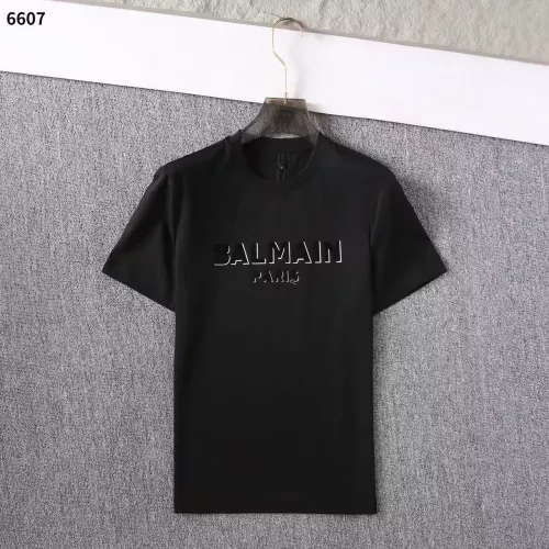 Replica Balmain T-Shirts Short Sleeved For Men #1293337, $32.00 USD, [ITEM#1293337], Replica Balmain T-Shirts outlet from China