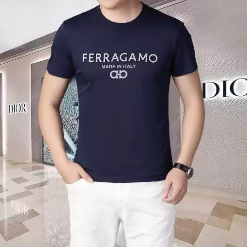 Replica Salvatore Ferragamo T-Shirts Short Sleeved For Men #1293396, $38.00 USD, [ITEM#1293396], Replica Salvatore Ferragamo T-Shirts outlet from China