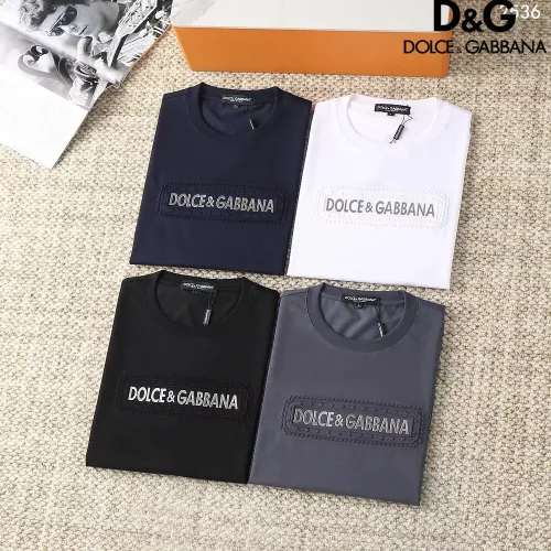 Replica Dolce & Gabbana D&G T-Shirts Short Sleeved For Men #1293405 $38.00 USD for Wholesale