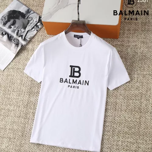 Replica Balmain T-Shirts Short Sleeved For Men #1293452, $38.00 USD, [ITEM#1293452], Replica Balmain T-Shirts outlet from China