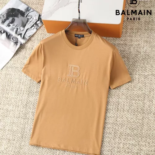 Replica Balmain T-Shirts Short Sleeved For Men #1293454, $38.00 USD, [ITEM#1293454], Replica Balmain T-Shirts outlet from China