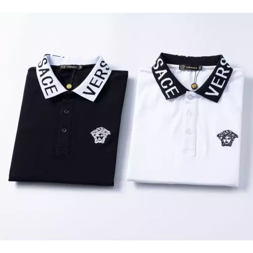 Replica Versace T-Shirts Short Sleeved For Men #1293656 $29.00 USD for Wholesale