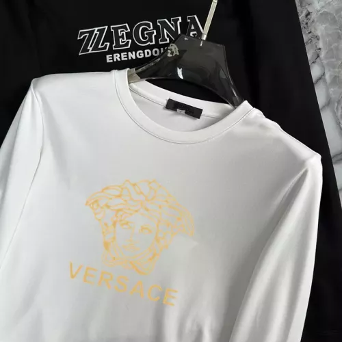 Replica Versace T-Shirts Long Sleeved For Unisex #1293788 $34.00 USD for Wholesale