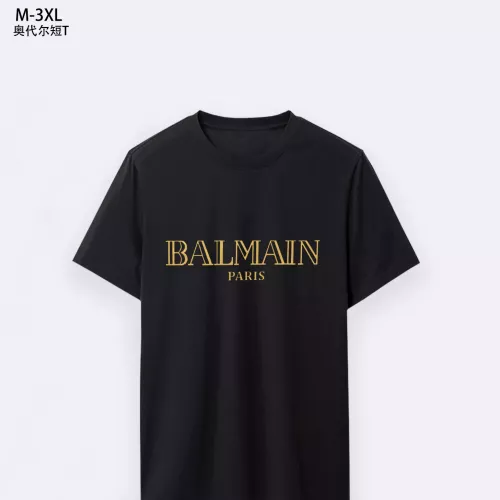 Replica Balmain T-Shirts Short Sleeved For Men #1294079, $25.00 USD, [ITEM#1294079], Replica Balmain T-Shirts outlet from China