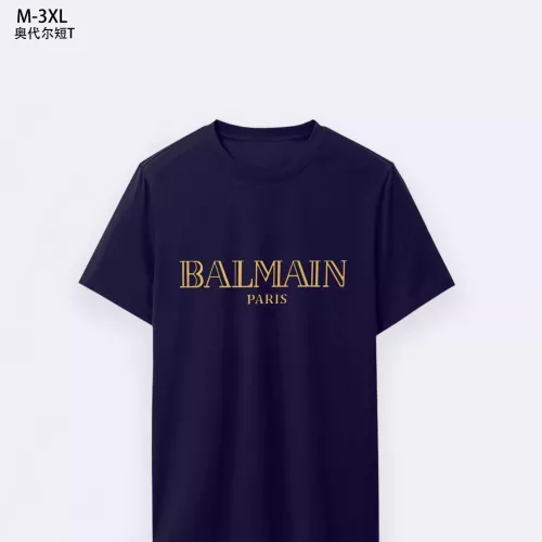 Balmain T-Shirts Short Sleeved For Men #1294080