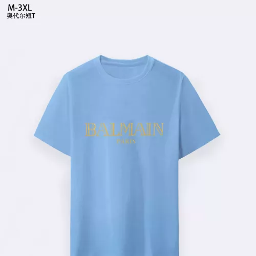 Replica Balmain T-Shirts Short Sleeved For Men #1294082, $25.00 USD, [ITEM#1294082], Replica Balmain T-Shirts outlet from China