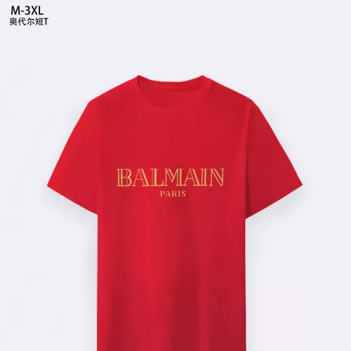 Replica Balmain T-Shirts Short Sleeved For Men #1294083, $25.00 USD, [ITEM#1294083], Replica Balmain T-Shirts outlet from China