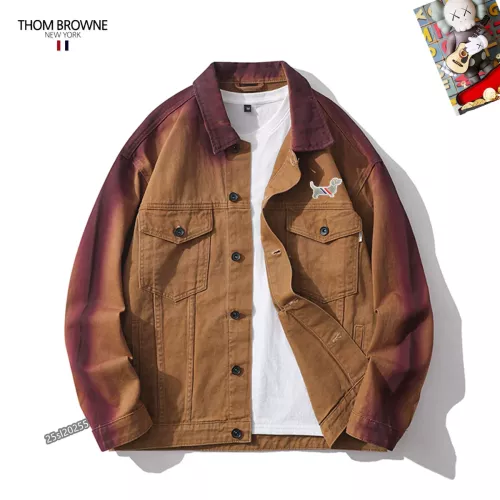 Replica Thom Browne Jackets Long Sleeved For Unisex #1294089, $68.00 USD, [ITEM#1294089], Replica Thom Browne Jackets outlet from China