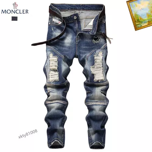 Replica Moncler Jeans For Men #1294219, $48.00 USD, [ITEM#1294219], Replica Moncler Jeans outlet from China