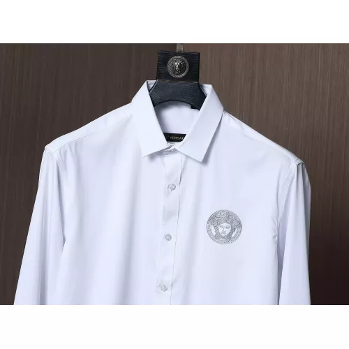 Replica Versace Shirts Long Sleeved For Men #1294315 $40.00 USD for Wholesale