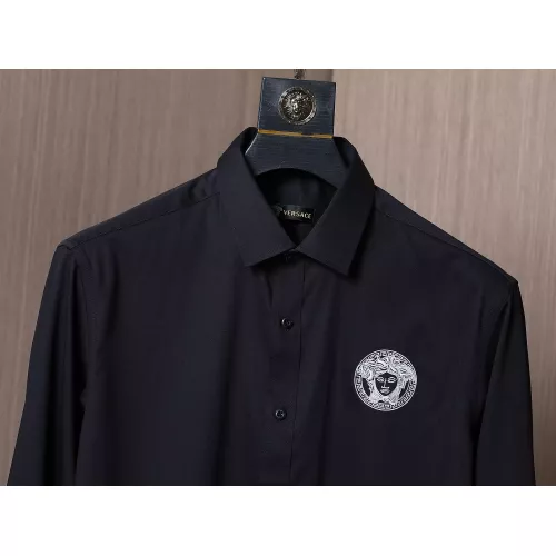 Replica Versace Shirts Long Sleeved For Men #1294316 $40.00 USD for Wholesale