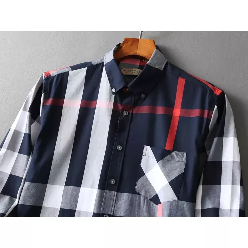 Replica Burberry Shirts Long Sleeved For Men #1294319 $39.00 USD for Wholesale