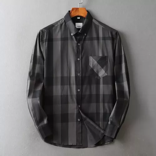 Burberry Shirts Long Sleeved For Men #1294320