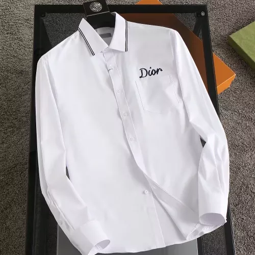 Christian Dior Shirts Long Sleeved For Men #1294336