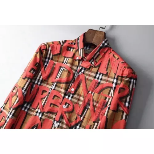 Replica Burberry Shirts Long Sleeved For Men #1294342 $52.00 USD for Wholesale