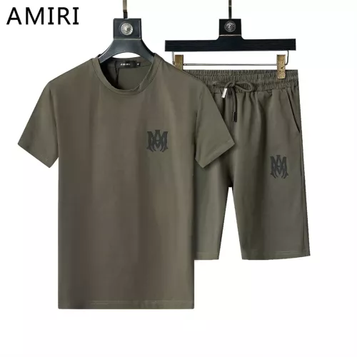 Replica Amiri Tracksuits Short Sleeved For Men #1294543, $48.00 USD, [ITEM#1294543], Replica Amiri Tracksuits outlet from China