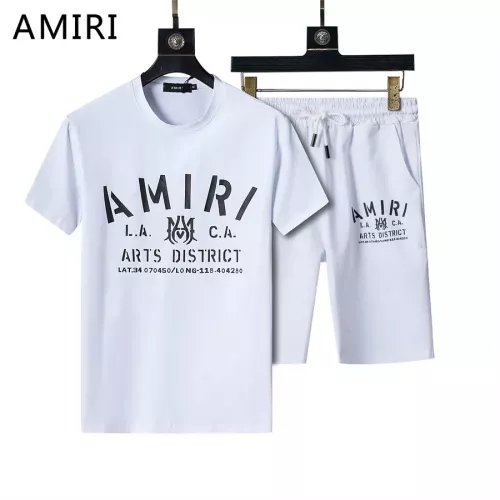 Replica Amiri Tracksuits Short Sleeved For Men #1294545, $48.00 USD, [ITEM#1294545], Replica Amiri Tracksuits outlet from China