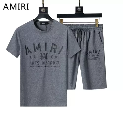 Replica Amiri Tracksuits Short Sleeved For Men #1294546, $48.00 USD, [ITEM#1294546], Replica Amiri Tracksuits outlet from China