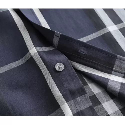 Replica Burberry Shirts Short Sleeved For Men #1294727 $36.00 USD for Wholesale