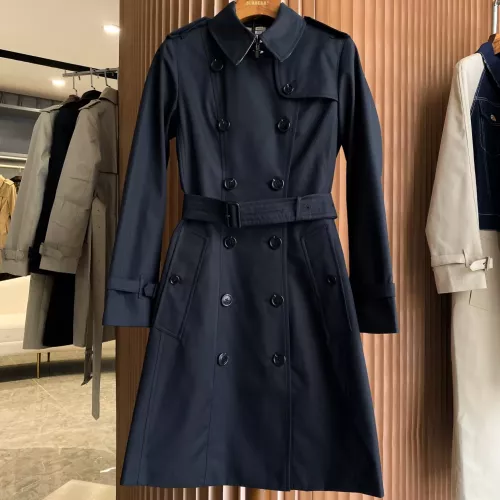 Replica Burberry Trench Coat Long Sleeved For Women #1295287, $170.00 USD, [ITEM#1295287], Replica Burberry Trench Coat outlet from China