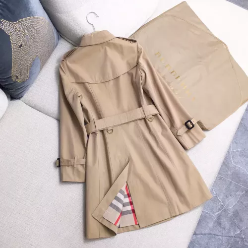 Replica Burberry Trench Coat Long Sleeved For Women #1295307 $185.00 USD for Wholesale