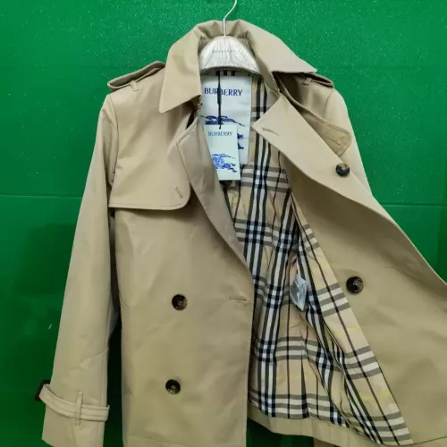 Replica Burberry Trench Coat Long Sleeved For Women #1295308 $160.00 USD for Wholesale