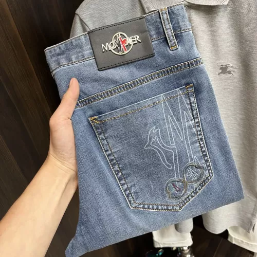 Replica Moncler Jeans For Men #1295457, $88.00 USD, [ITEM#1295457], Replica Moncler Jeans outlet from China