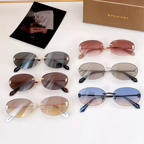 Replica Bvlgari AAA Quality Sunglasses #1295562 $60.00 USD for Wholesale