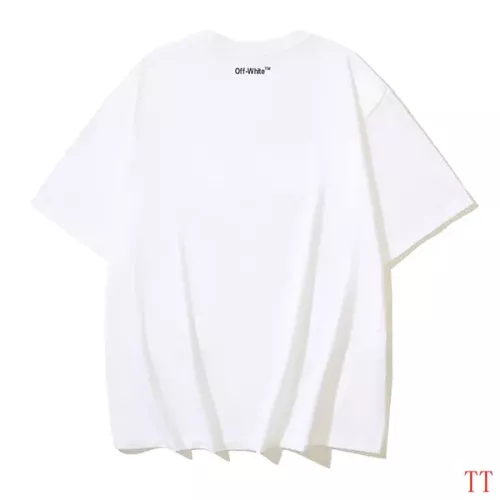 Replica Off-White T-Shirts Short Sleeved For Unisex #1295827 $29.00 USD for Wholesale