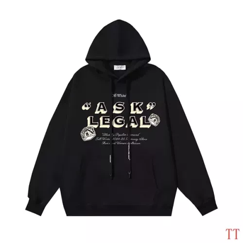 Replica Off-White Hoodies Long Sleeved For Unisex #1295870, $52.00 USD, [ITEM#1295870], Replica Off-White Hoodies outlet from China