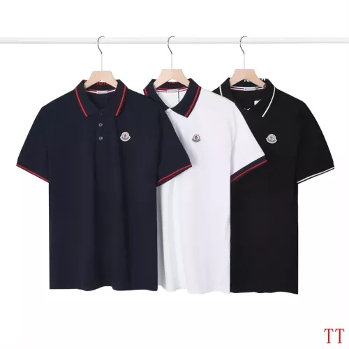 Replica Moncler T-Shirts Short Sleeved For Men #1296618 $39.00 USD for Wholesale