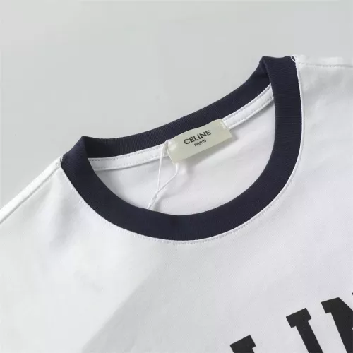 Replica Celine T-Shirts Short Sleeved For Unisex #1296979 $36.00 USD for Wholesale