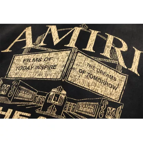 Replica Amiri T-Shirts Short Sleeved For Unisex #1296984 $36.00 USD for Wholesale